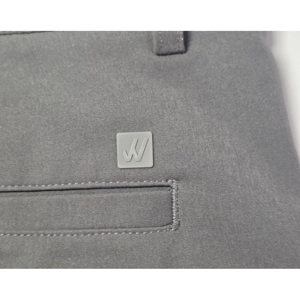Willy Mens Size 34 California Tech Performance Golf Flex‎ Gray Chino Shorts